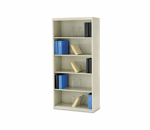 HONJ625CNL 600 Series Jumbo Open File, 5-Shelf, Steel, Lgl, 36w x 16-3/4d x 75-7/8h, Putty By HON COMPANY