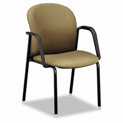 HONMA107NT26 Mirus Series Guest Chair with Arms, Taupe Fabric Upholstery By HON COMPANY