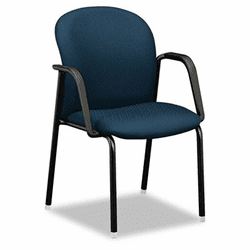 HONMA107NT90 Mirus Series Guest Chair with Arms, Mariner Fabric Upholstery By HON COMPANY