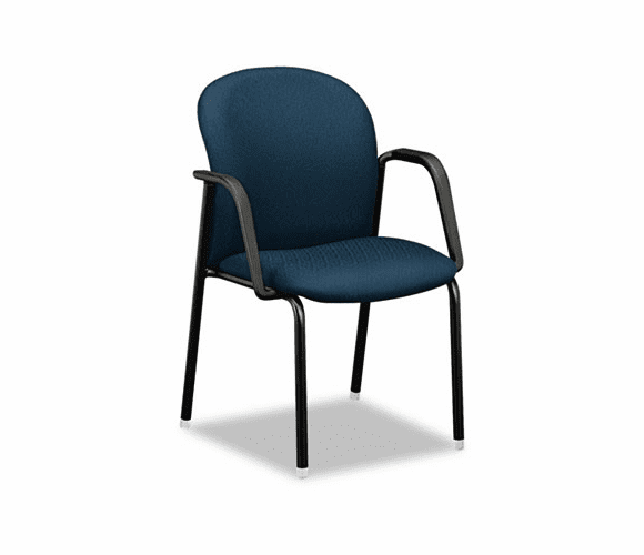 HONMA107NT90 Mirus Series Guest Chair with Arms, Mariner Fabric Upholstery By HON COMPANY