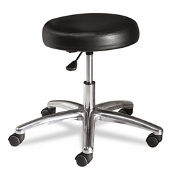 HONMTS01EA11 Medical Exam Stool without Back, 24-1/4 x 27-1/4 x 22, Black By HON COMPANY