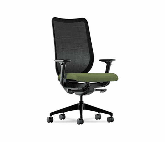 HONN103NR74 Nucleus Series Work Chair, Black ilira-stretch M4 Back, Clover Seat By HON COMPANY