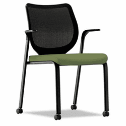 HONN606NR74 Nucleus Multipurpose Chair, Black ilira-stretch M4 Back, Clover Seat, Black By HON COMPANY