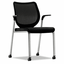 HONN606NT10 Nucleus Multipurpose Chair, Black ilira-stretch M4 Back, Black Seat, Black By HON COMPANY
