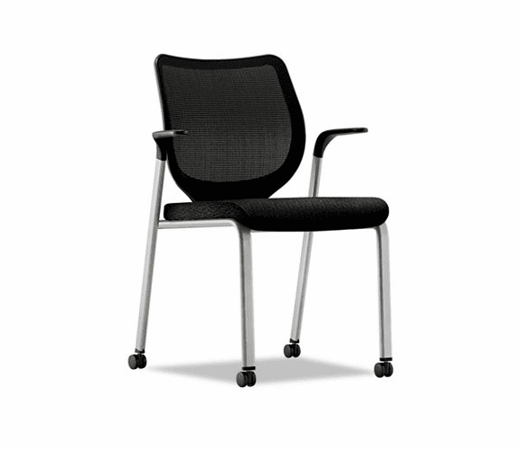HONN606NT10 Nucleus Multipurpose Chair, Black ilira-stretch M4 Back, Black Seat, Black By HON COMPANY