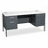 HONP3231G2S Metro Series Kneespace Credenza, 60w x 24d x 29-1/2h, Gray Patterned/Charcoal By HON COMPANY