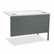 HONP3236LG2S Metro Classic Workstation Return, Left, 42w x 24d, Gray Patterned/Charcoal By HON COMPANY