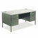HONP3262G2S Metro Classic Double Pedestal Desk, 60w x 30d x 29-1/2h, Gray Patterned/Charcoal By HON COMPANY