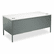 HONP3266LG2S Metro Classic Left Pedestal Workstation Desk, 66w x 30d, Gray Patterned/Charcoal By HON COMPANY