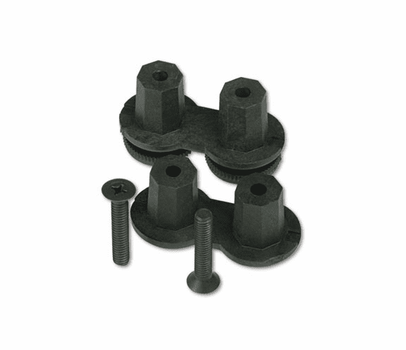 HONPB2P Simplicity II Systems Connecting Hardware, Black, 2/Pack By HON COMPANY