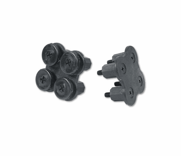 HONPB4P Simplicity II Systems Connecting Hardware, Black, 2/Pack By HON COMPANY