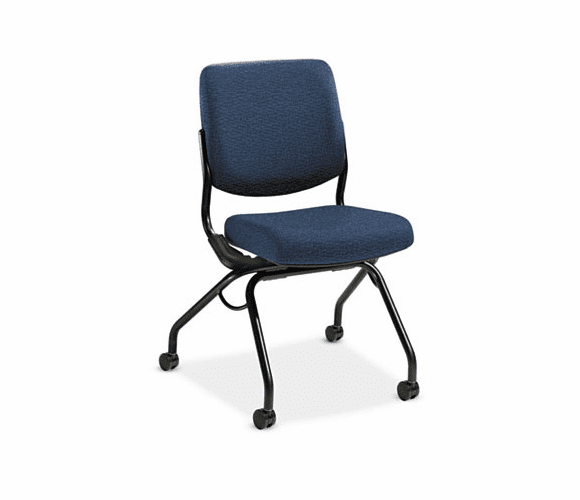 HONPN1AUUBW90T Perpetual Mobile Nesting Chair, Navy Upholstery By HON COMPANY