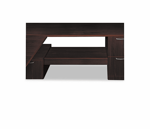 HONPSHELF1N Attune Under Credenza Storage With Drawer/Shelf, 54w x 15-13/16d x 16h, Mahogany By HON COMPANY