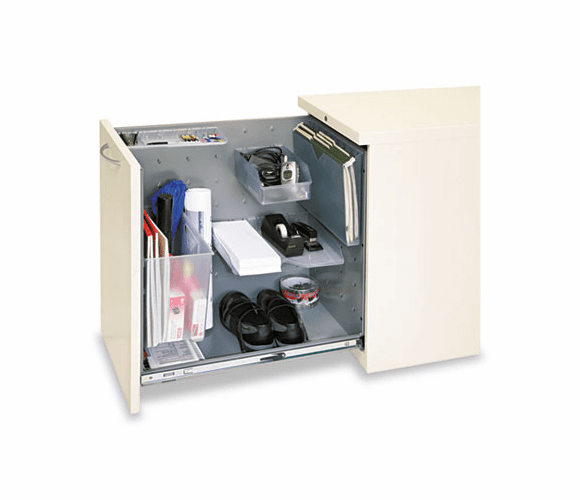 HONS28821LALL Flagship Mobile Left Pedestal File W/Tub, 15w x 22 7/8d x 28h, Putty By HON COMPANY