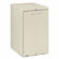 HONS28821LALQ Flagship Mobile Left Pedestal File, W/Tub, 15w x 22 7/8d x 28h, Light Gray By HON COMPANY