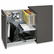 HONS28821LALS Flagship Mobile Left Pedestal File, W/Tub, 15w x 22 7/8d x 28h, Charcoal By HON COMPANY