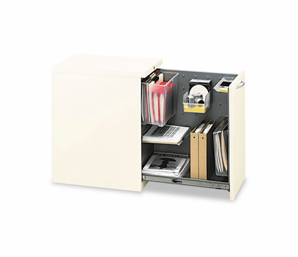 HONS28821RALL Flagship Mobile Right Pedestal File, W/Tub, 15w x 22 7/8d x 28h, Putty By HON COMPANY