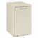 HONS28821RALQ Flagship Mobile Right Pedestal File, W/Tub, 15w x 22 7/8d x 28h, Light Gray By HON COMPANY