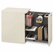 HONS28821RALQ Flagship Mobile Right Pedestal File, W/Tub, 15w x 22 7/8d x 28h, Light Gray By HON COMPANY