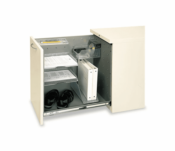 HONS28822LALL Flagship Mobile Left Pedestal File, Binder Storage,15w x 22 7/8d x 28h, Putty By HON COMPANY