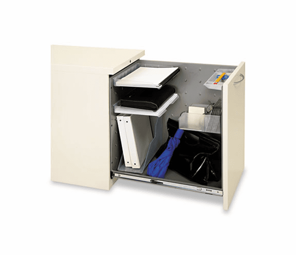 HONS28822RALL Flagship Mobile Rt Pedestal File, Binder Storage,15w x 22 7/8d x 28h, Putty By HON COMPANY