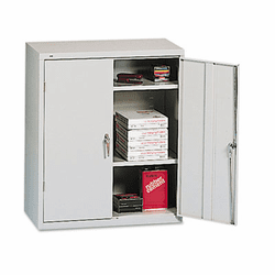 HONSC1842Q Assembled Storage Cabinet, 36w x 18 1/4d x 41 3/4h, Light Gray By HON COMPANY