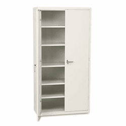 HONSC1872L Assembled Storage Cabinet, 36w x 18-1/4d x 71-3/4h, Putty By HON COMPANY
