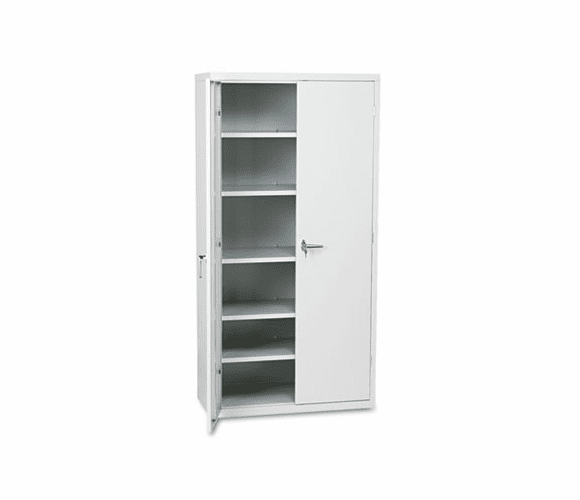 HONSC1872Q Assembled Storage Cabinet, 36w x 18-1/4d x 71-3/4h, Light Gray By HON COMPANY