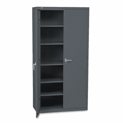 HONSC1872S Assembled Storage Cabinet, 36w x 18-1/4d x 71-3/4h, Charcoal By HON COMPANY