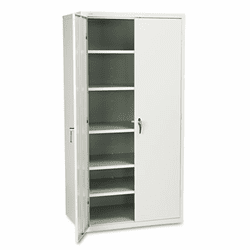 HONSC2472Q Assembled Storage Cabinet, 36w x 24 1/4d x 71 3/4h, Gray By HON COMPANY