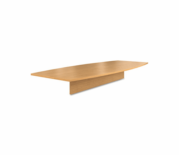 HONT12048PNC Preside Boat-Shaped Conference Table Top, 120w x 48d, Harvest By HON COMPANY