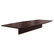 HONT12048PNN Preside Boat-Shaped Conference Table Top, 120w x 48d, Mahogany By HON COMPANY