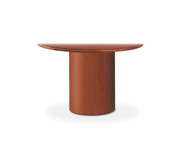 HONTLRAJ Laminate Cylinder Table Base, 18" dia. x 28h, Henna Cherry By HON COMPANY