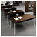 HONUTM3060ZPCHR Utility Table, Rectangular, 60w x 30d x 29h, Columbian Walnut By HON COMPANY