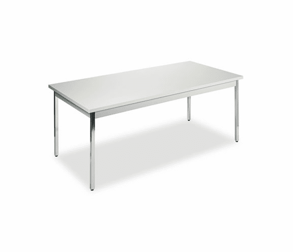 HONUTM3672QQCHR Utility Table, Rectangular, 72w x 36d x 29h, Light Gray By HON COMPANY