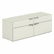 HONVCL60FB Voi Low Credenza, 2 Box/2 File Drawers, 60w x 20d x 21-1/2h, Silver Mesh By HON COMPANY