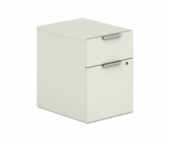 HONVMP20XB Voi Mobile Box/File Pedestal, 15-3/4w x 20-11/16d x 21-7/16h, Silver Mesh By HON COMPANY