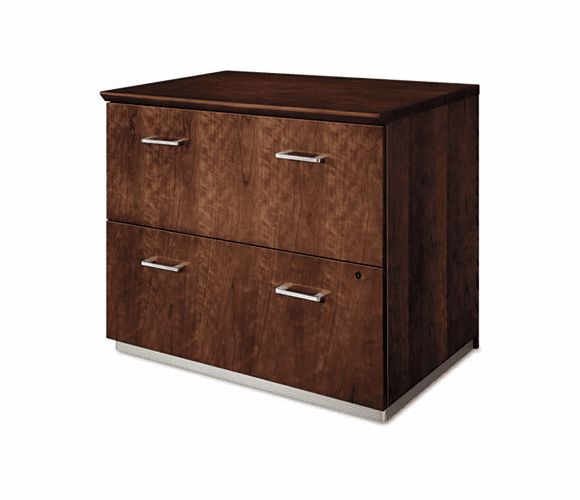 HONVN636XK15FF Announce Series Two-Drawer Lateral File, 36-3/16w x 24d x 29-1/2h, Shaker Cherry By HON COMPANY