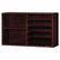 HONVN712XNN Modular Paper Management System, 35 x 9 3/4 x 15 3/4, Mahogany By HON COMPANY