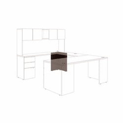 HONVSE20XN Voi End Panel Support, 16w x 20d x 28-1/2h, Mahogany By HON COMPANY