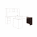HONVSE30XN Voi End Panel Support, 16w x 30d x 28-1/2h, Mahogany By HON COMPANY
