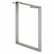 HONVSL20LT Voi O-Leg Support for Worksurface, 20d x 28-1/2h, Platinum Metallic By HON COMPANY