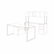 HONVSL20LT Voi O-Leg Support for Worksurface, 20d x 28-1/2h, Platinum Metallic By HON COMPANY