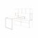 HONVSL30ST Voi O-Leg Support for Low Credenza, 30d x 7h, Platinum Metallic By HON COMPANY