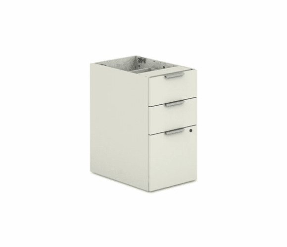 HONVSP20XB Voi Box/Box/File Support Pedestal, 16w x 20d x 28-1/2h, Silver Mesh By HON COMPANY