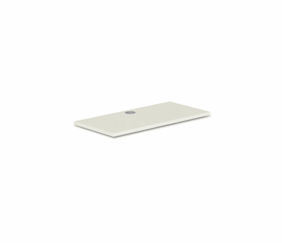 HONVTR42AB Voi Rectangular Worksurface, 42w x 20d, Silver Mesh By HON COMPANY