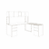HONVTR42AB Voi Rectangular Worksurface, 42w x 20d, Silver Mesh By HON COMPANY