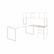 HONVTR42AB Voi Rectangular Worksurface, 42w x 20d, Silver Mesh By HON COMPANY