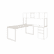 HONVTR72CB Voi Rectangular Worksurface, 72w x 30d, Silver Mesh By HON COMPANY
