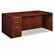 HONVW076LC1Z9JJ Arrive Single Pedestal Veneer Desk, Left, Henna Cherry, 72w x 36d x 29-1/2h By HON COMPANY